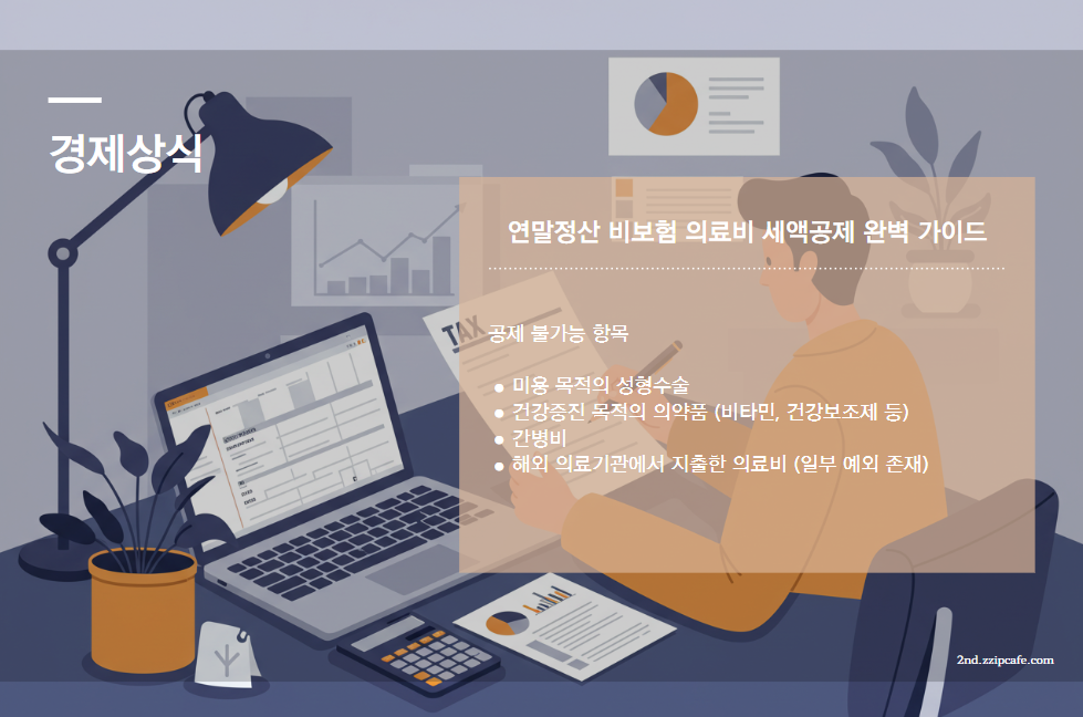 놓치면 손해! 연말정산 비보험 의료비 세액공제 완벽 가이드