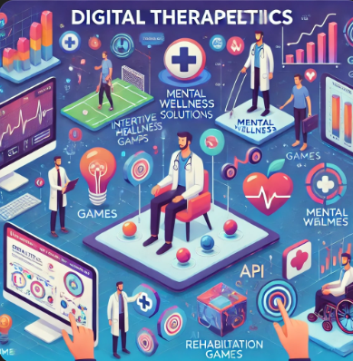 디지털 치료제, 게임으로 만나는 건강 관리 솔루션 관련 사진