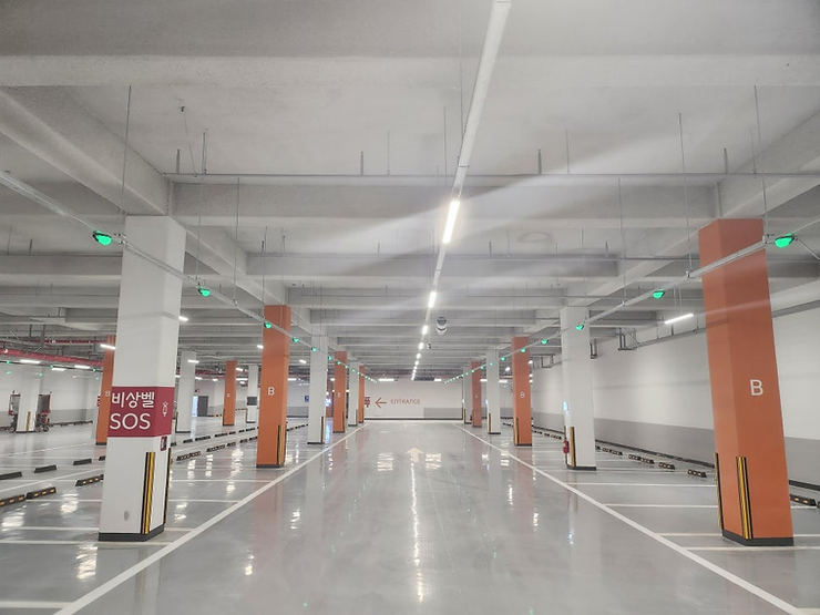 지하주차장 단열흡음 뿜칠