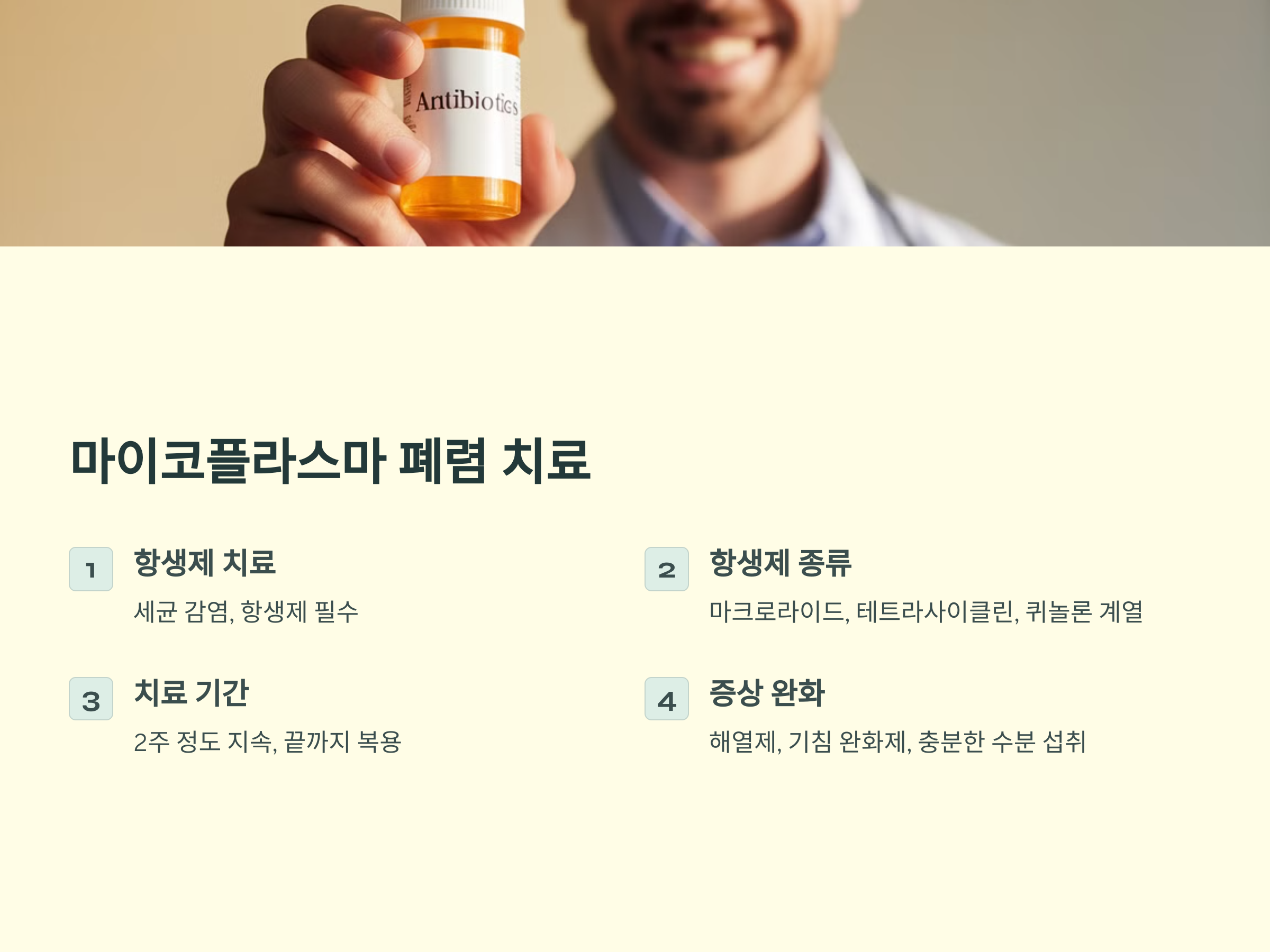 기침 멈추지 않아? 마이코플라스마 폐렴 의심!