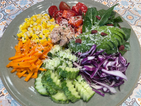 뱃살 빼는 법 - 콥샐러드 한그릇요리