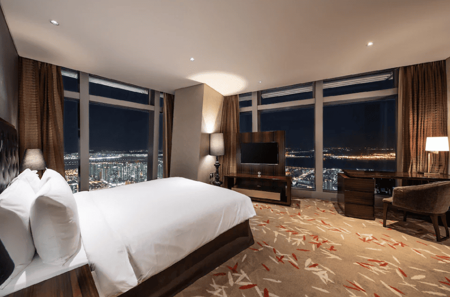 오크우드 호텔 객실 내부 사진