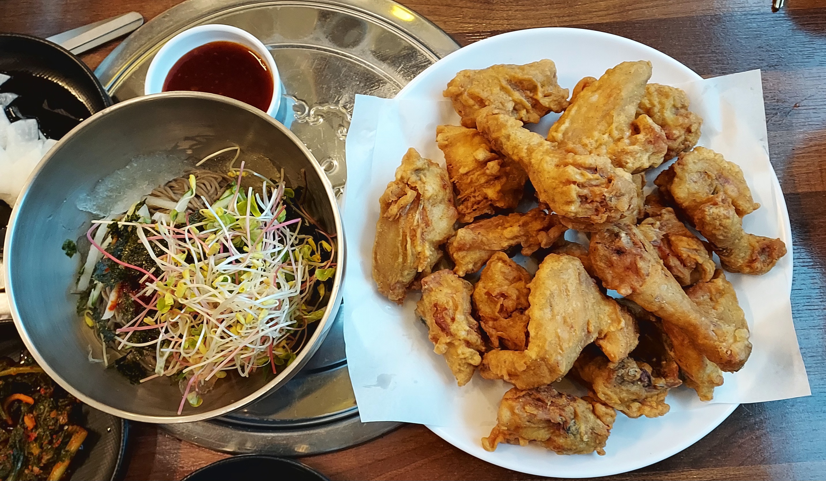 충주 중앙탑 막국수와 메밀치킨