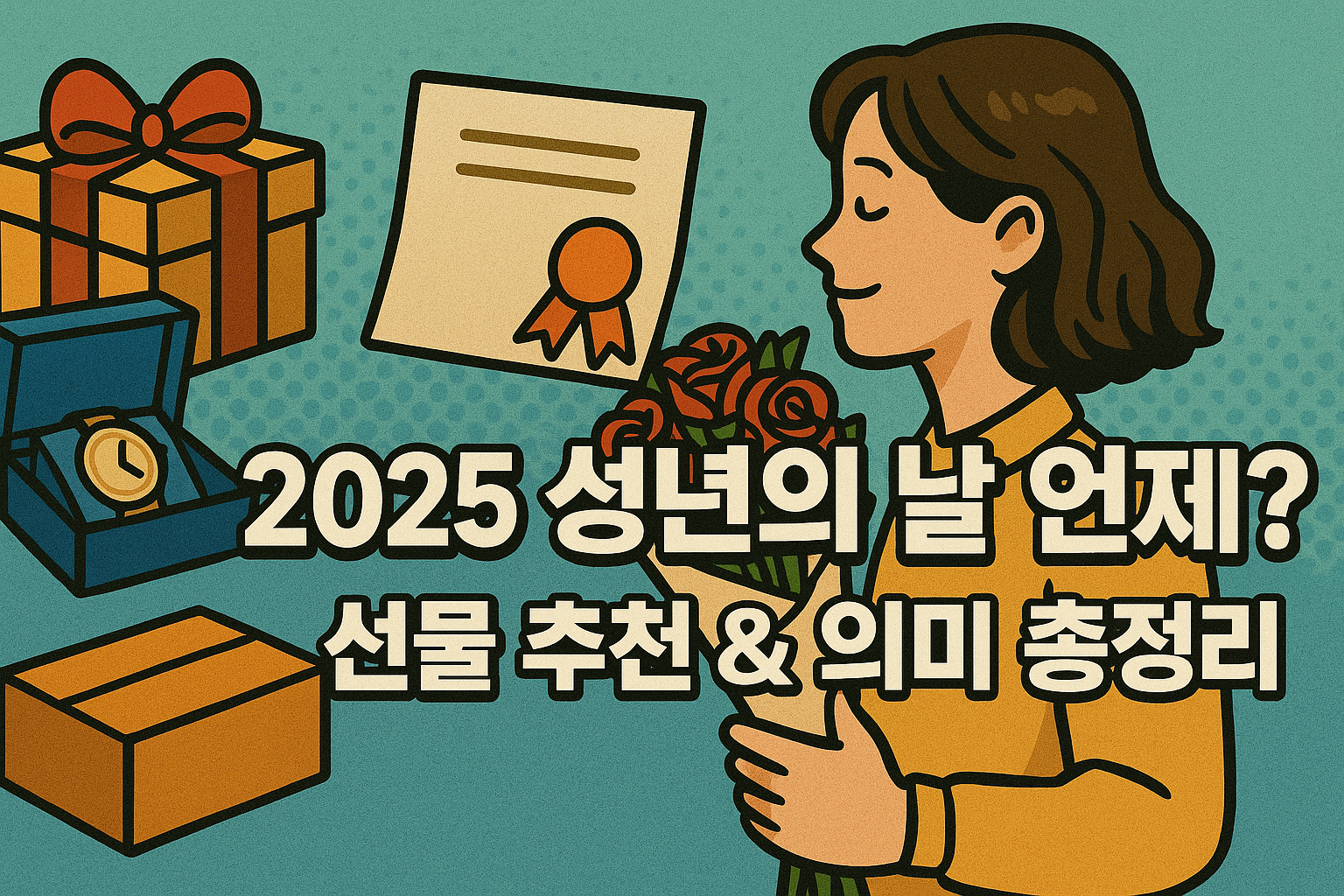 2025 성년의 날은 언제? 선물 추천 & 의미 총정리