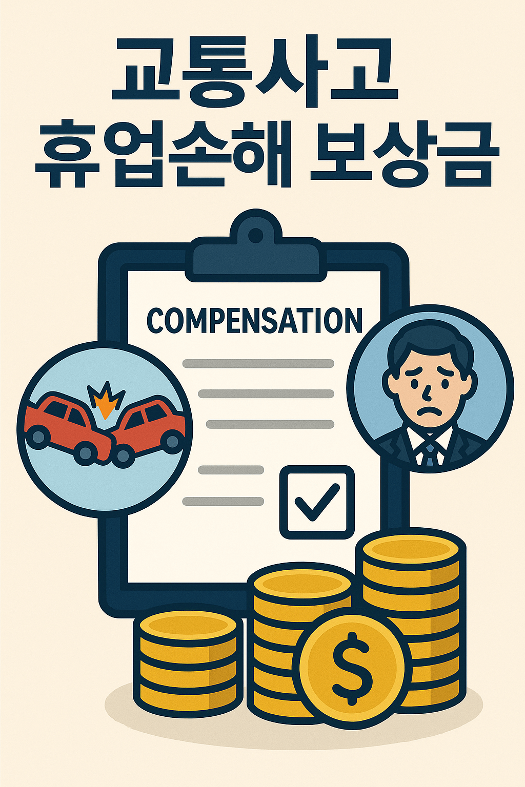 교통사고 휴업손해 보상금, 제대로 계산하는 법