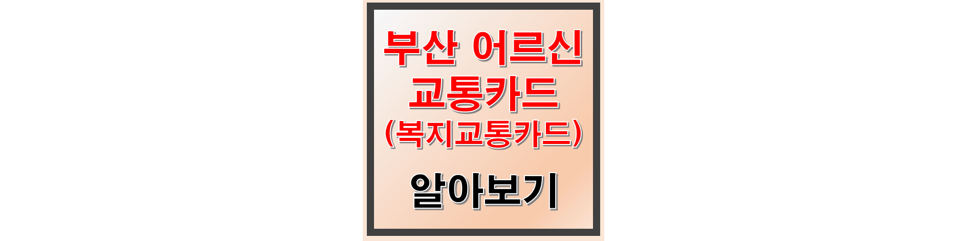 부산 어르신 교통카드 썸네일