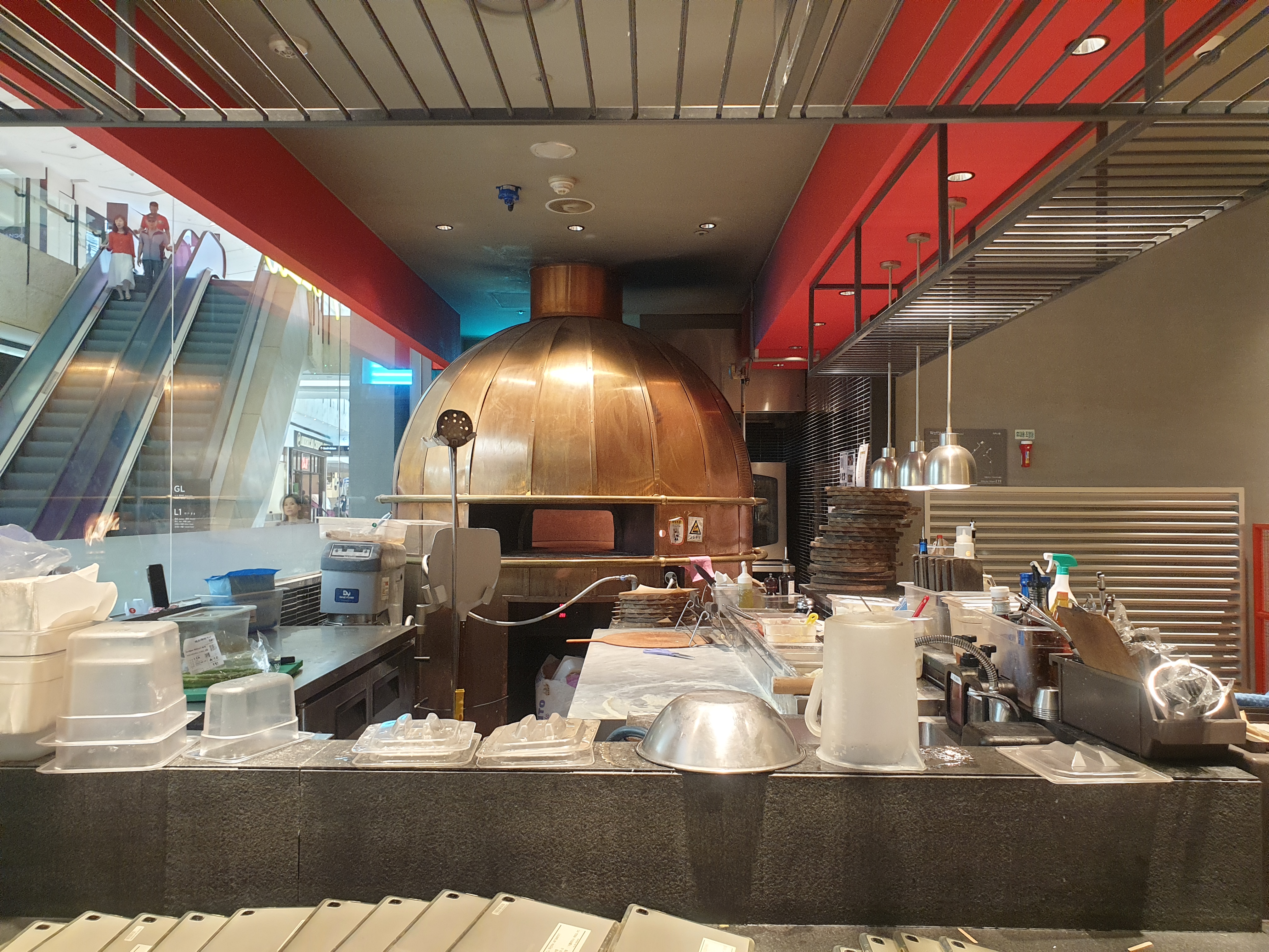 여의도 ifc몰 더플레이스 화덕