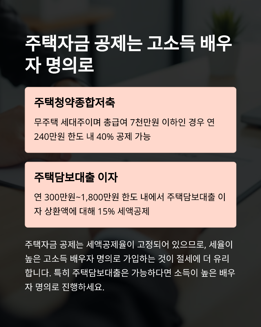 맞벌이 부부 연봉 실수령액 최적화 전략 세금 부담 줄이는 소득 분산법