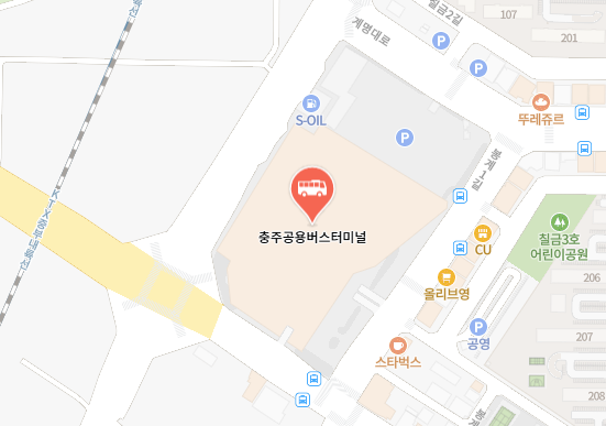 충주공용버스터미널 위치