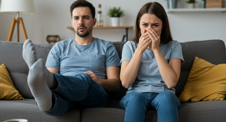 발 냄새와 무좀의 연관성