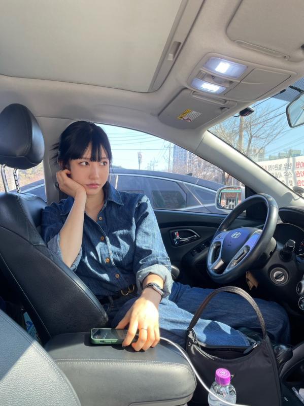 여자 데님 투피스 세트 청청 와이드 셋업