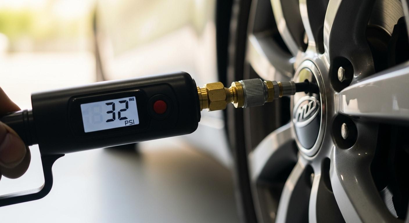 자동차 공기압 주입기