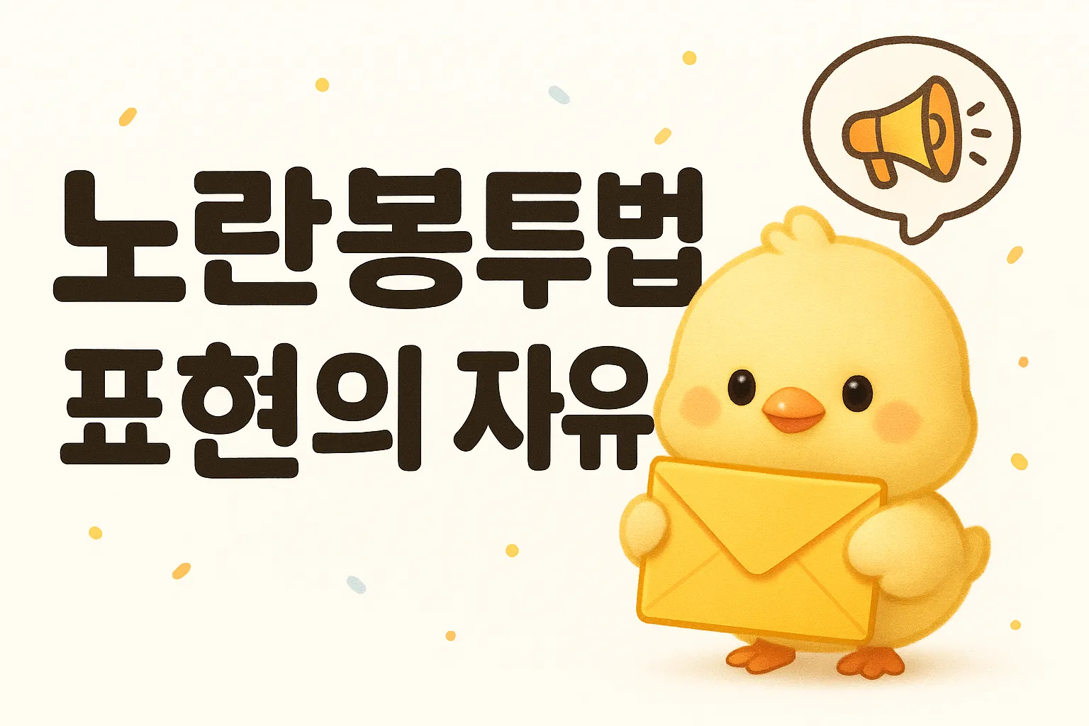 노란봉투법 표현의 자유는 어떻게 달라질까?