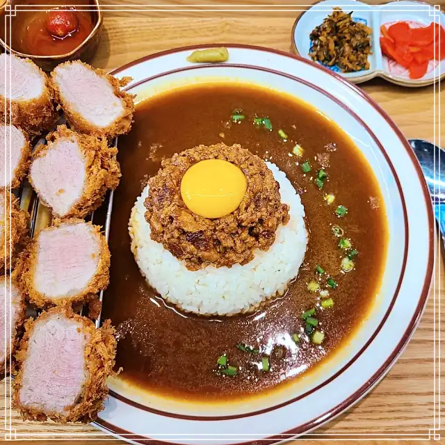 부산 해운대 해리단길 맛집 바삭 돈까스, 밀푀유 카츠 카레