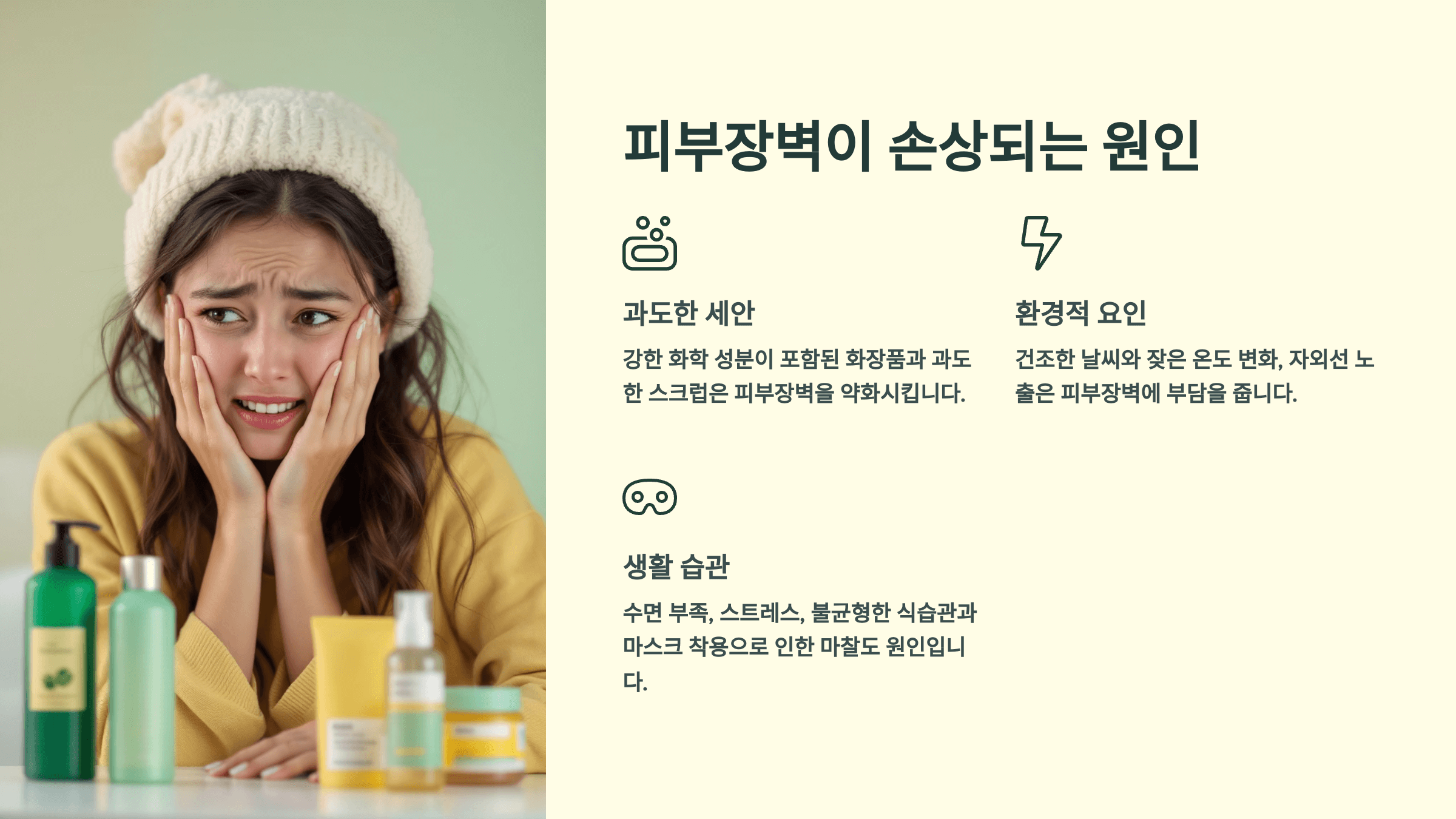 피부장벽손상원인