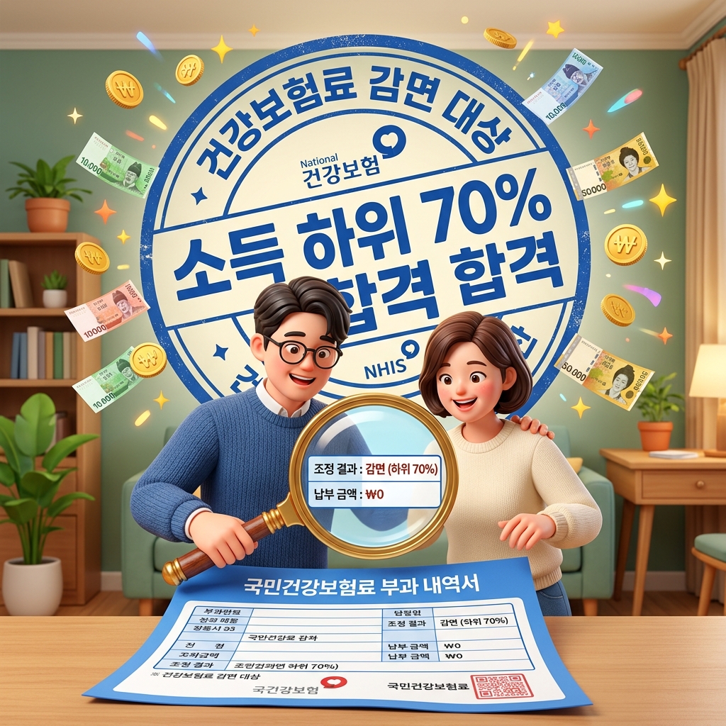 2026 소득 하위 70% 기준 중위소득 150% 건강보험료 커트라인 확인 방법
