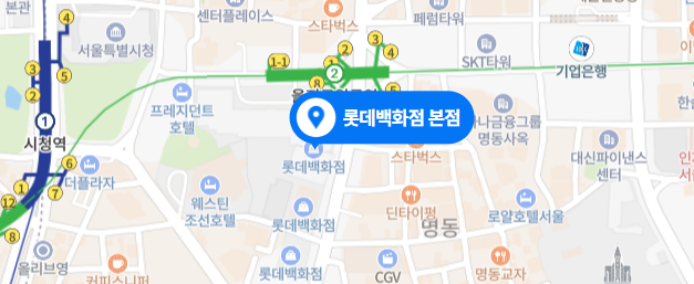 롯데백화점-지도-사진