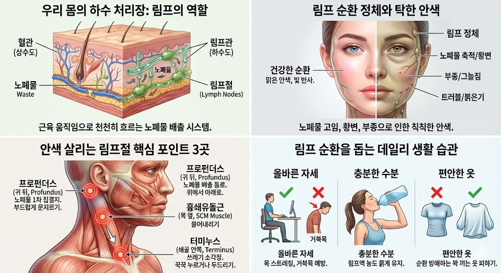 림프종 피부