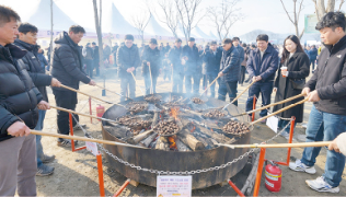 대형 화로 체험 &amp; 그릴존