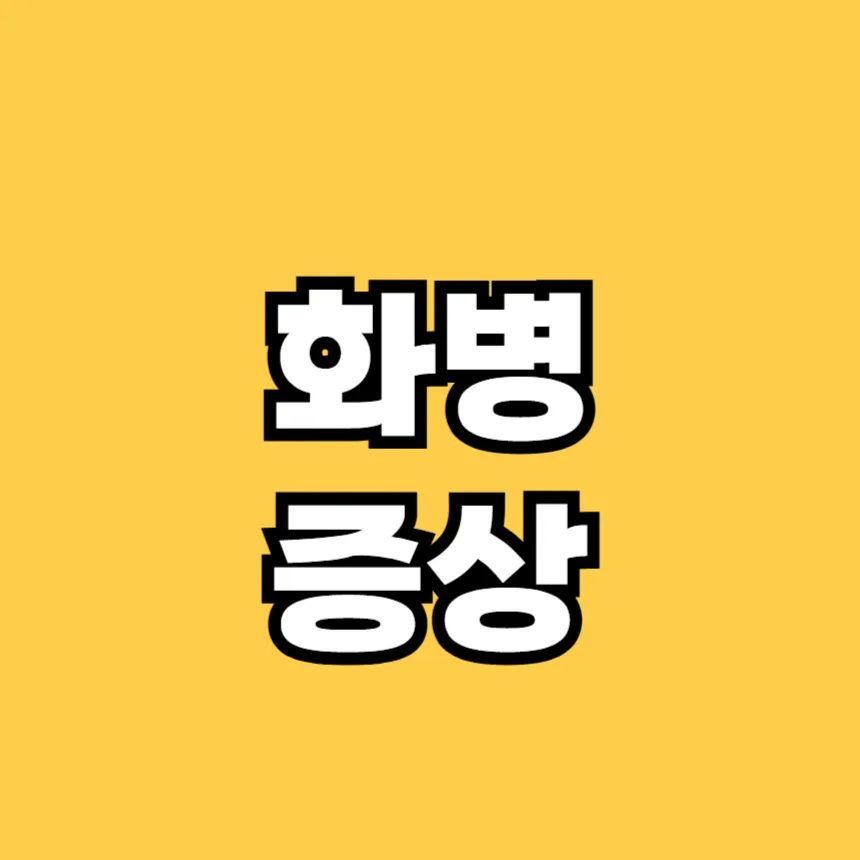 화병 증상