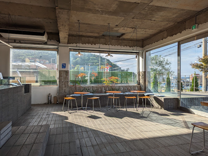 제부도 오션뷰 카페 '앵커커피로스터즈'