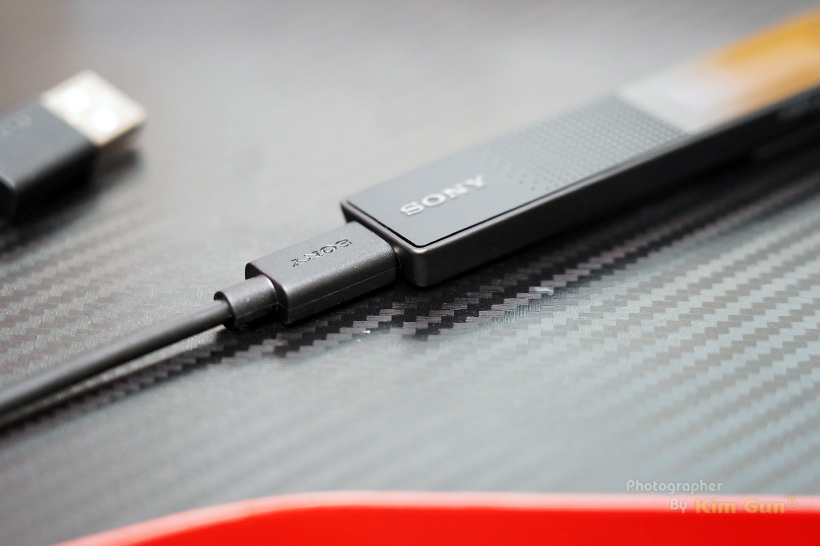 소니 보이스 레코더 TX-660 충전