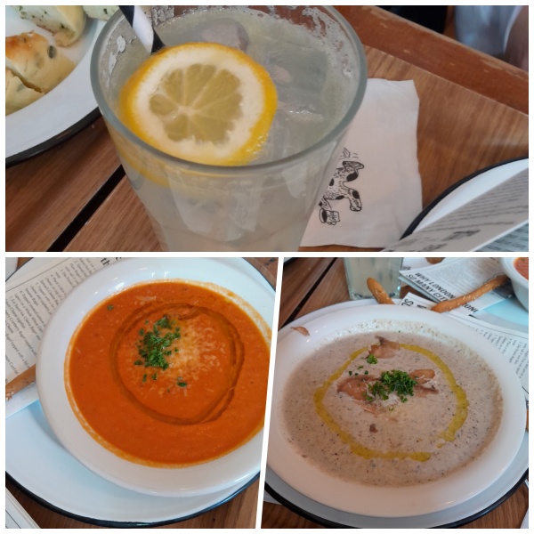 스프와 레몬에이드