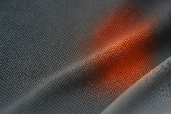 스마트 온도 조절 기능을 나타내는 홈 데코 원단