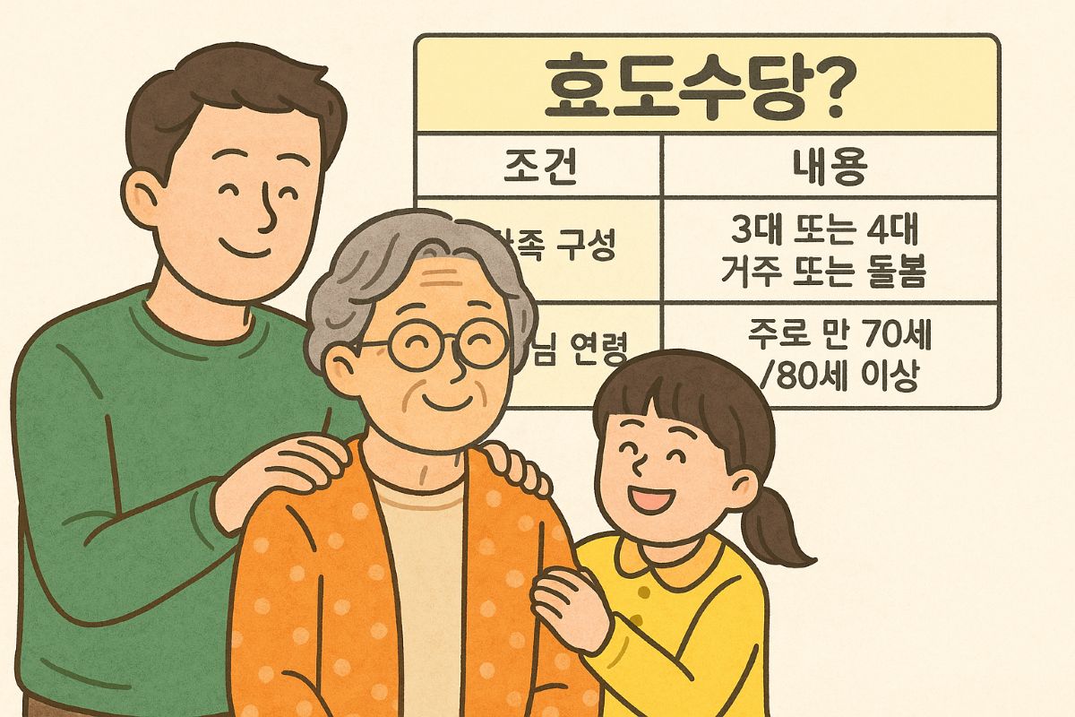 효도수당 지원대상