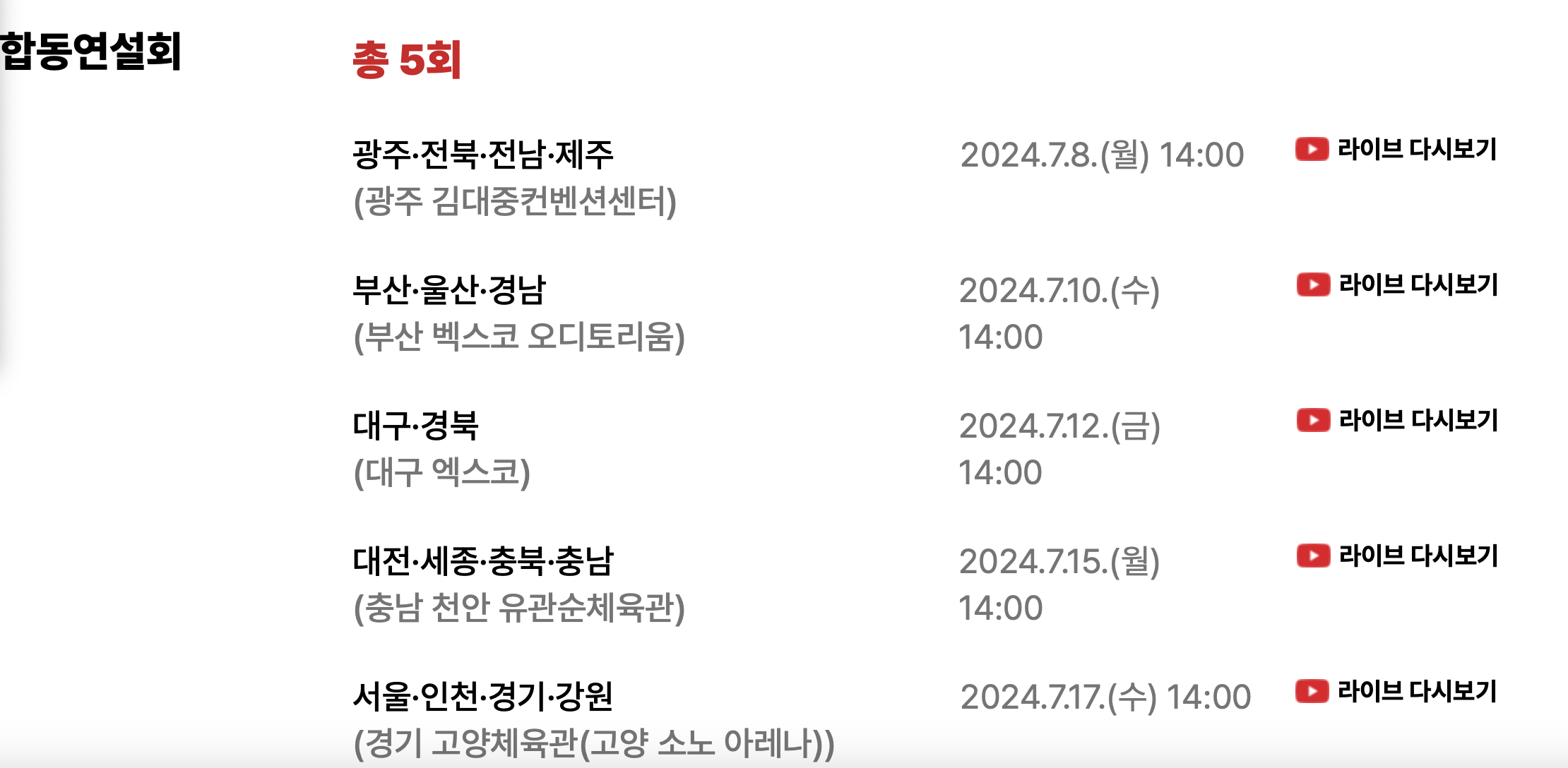 국민의힘 전당대회 일정 여론조사 후보