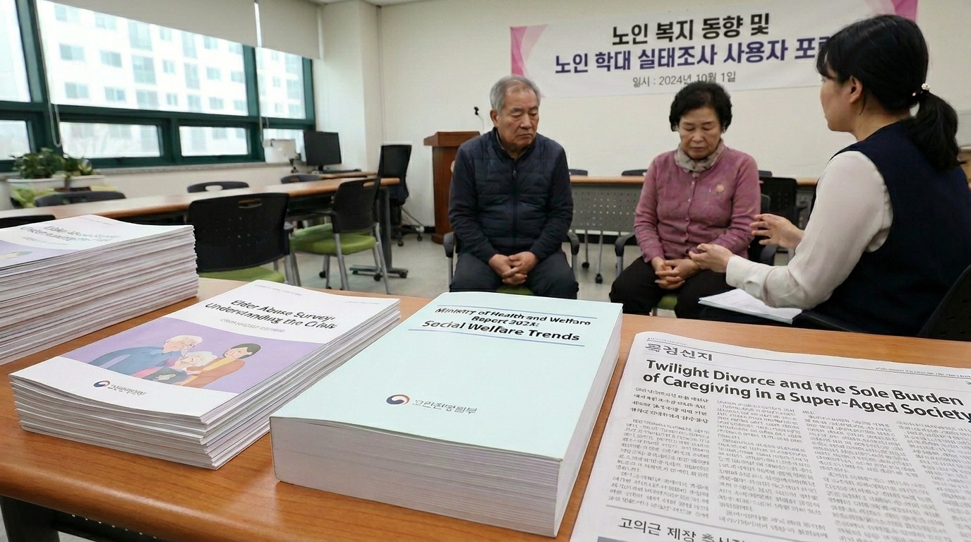 "자식보다 무서운 황혼의 배우자" 노노(老老) 학대 급증하는 충격 원인