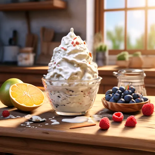 상큼한 요거트 아이스크림 집에서 쉽게 만드는 방법