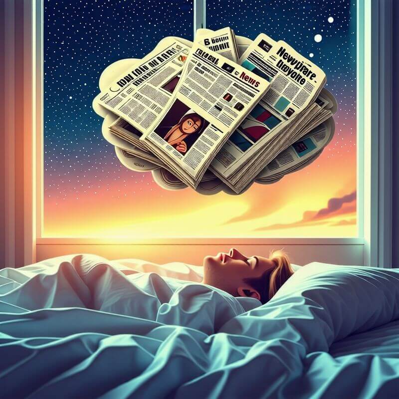 신문 꿈