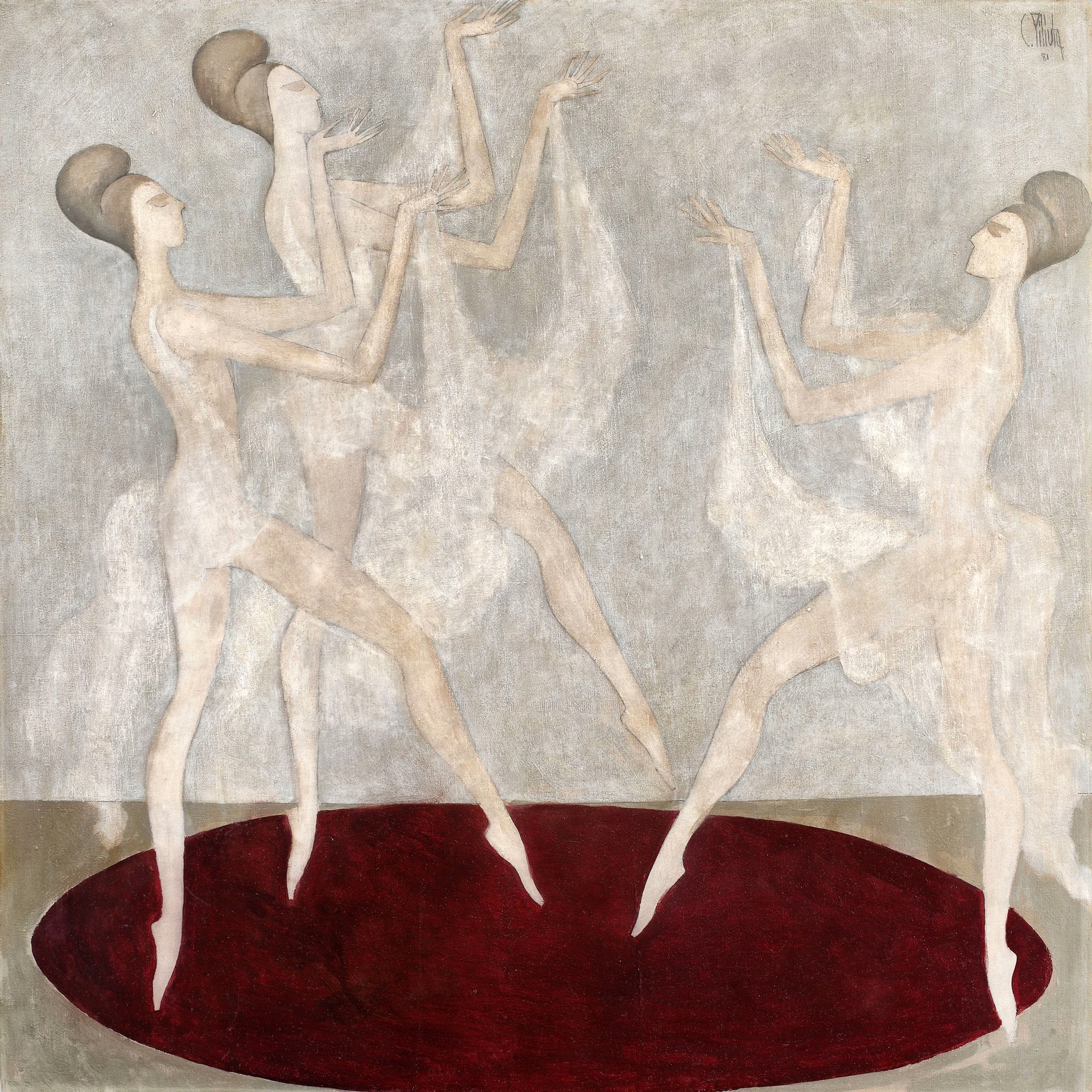 콘스탄틴 필리우차(Constantin Piliuta), 루마니아, 화가, 1929-2003
