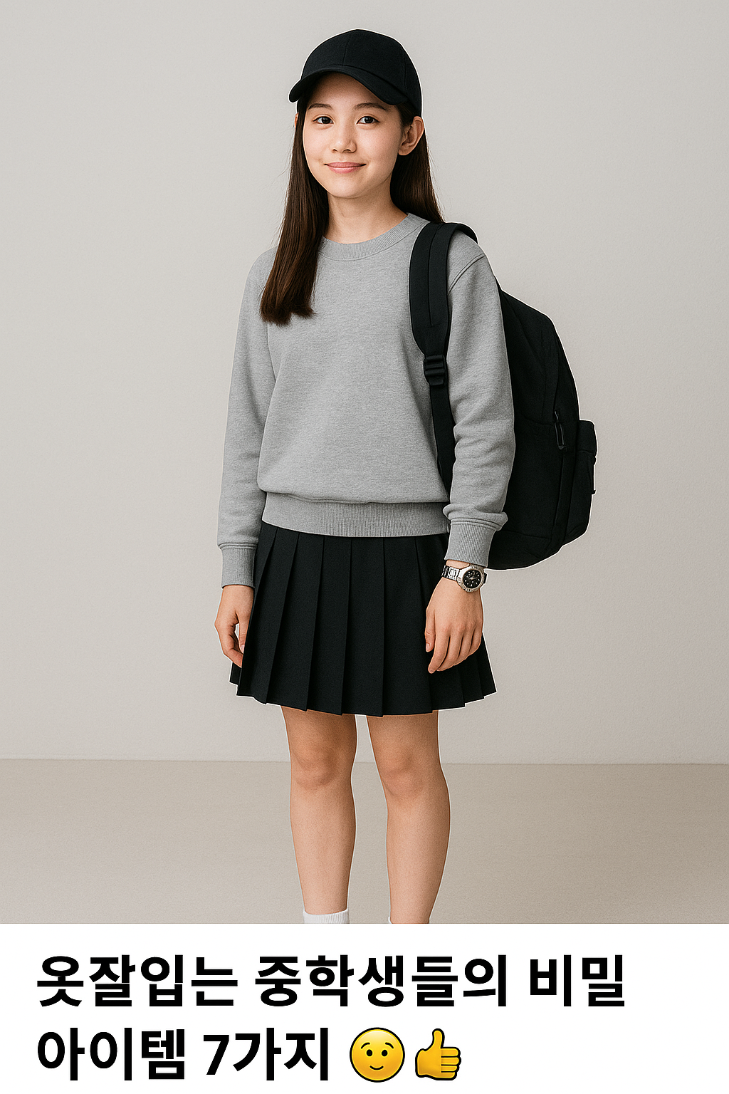 중학생 패션 스타일