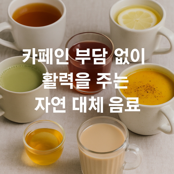 커피 대신 마시면 좋은음료/GPT