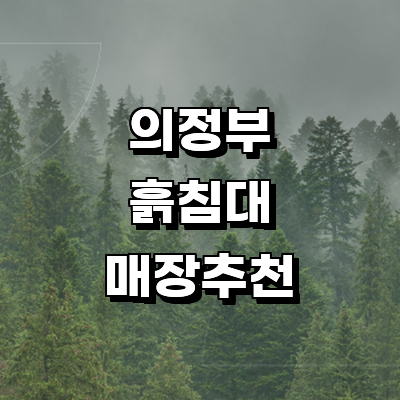 의정부시 흙침대
