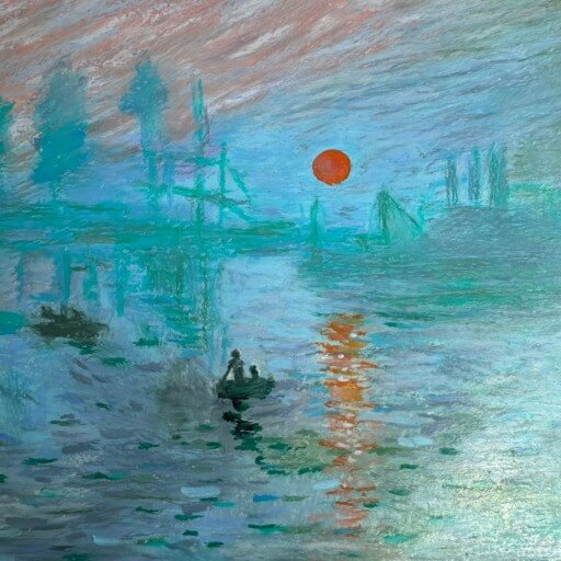 모네의작품 인상,해돋이