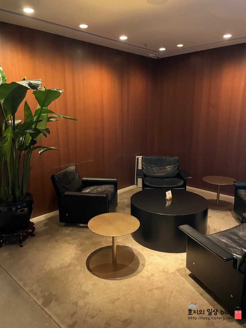 홍콩공항 캐세이퍼시픽 더덱 라운지 내부전경2