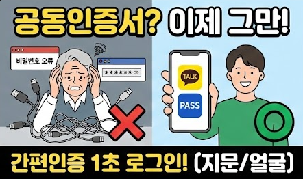 공동인증서 없이 로그인