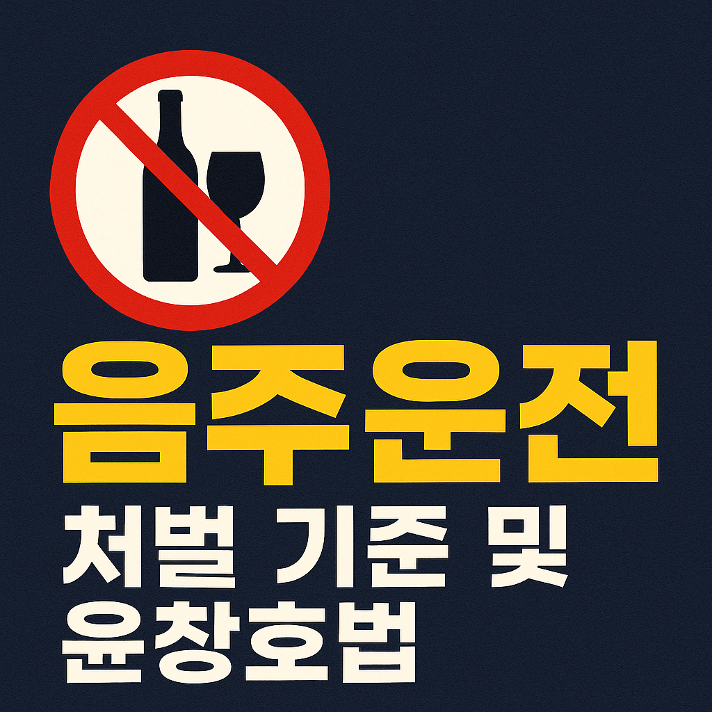 음주운전 처벌 윤창호법