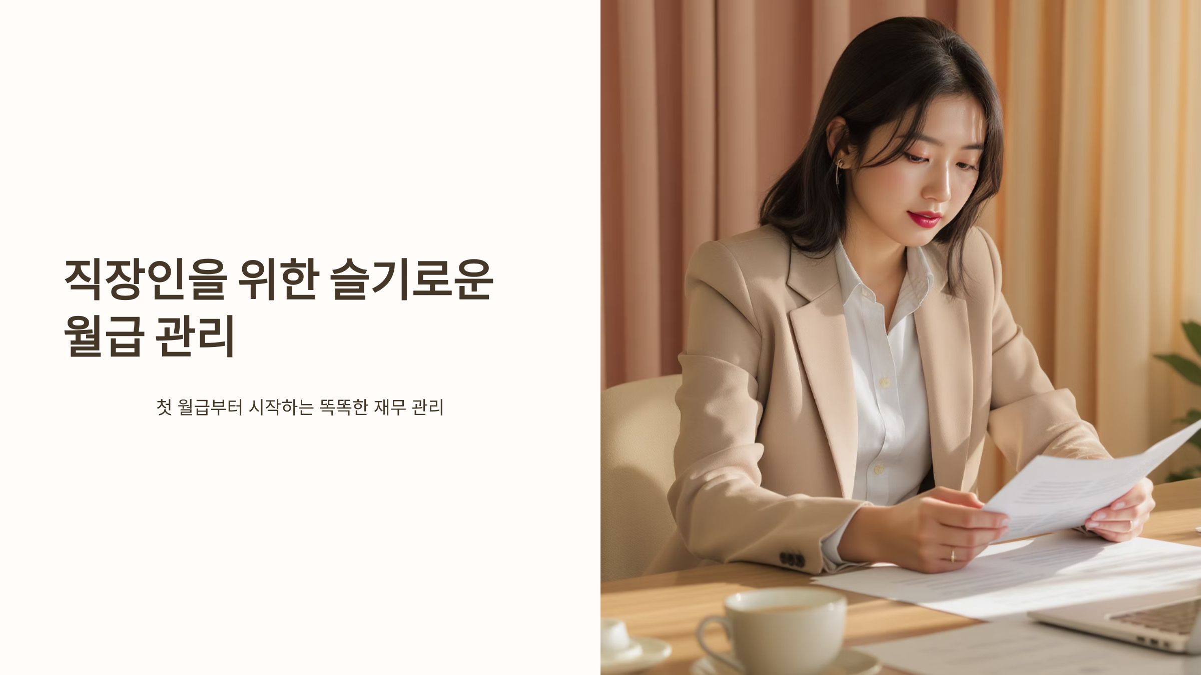 월급날 설레게 만드는 스마트 월급 관리법