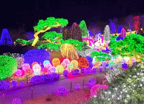 아침고요수목원-오색별빛정원전