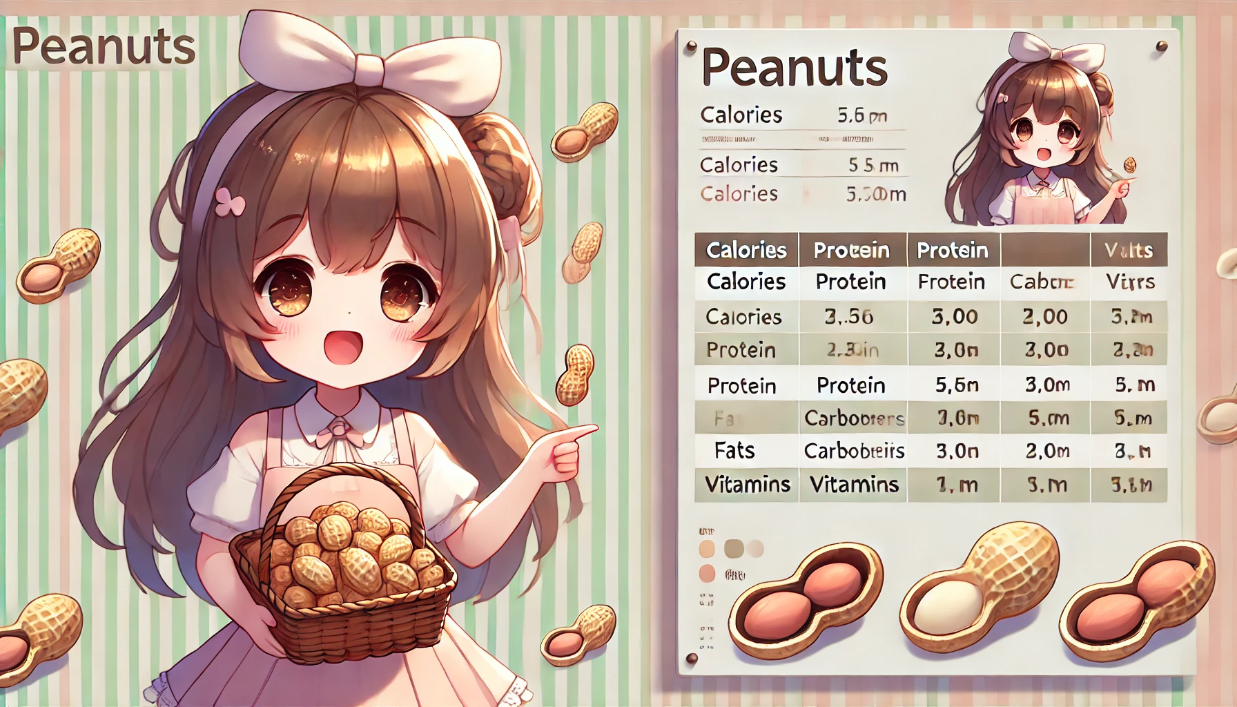 땅콩의 영양 성분