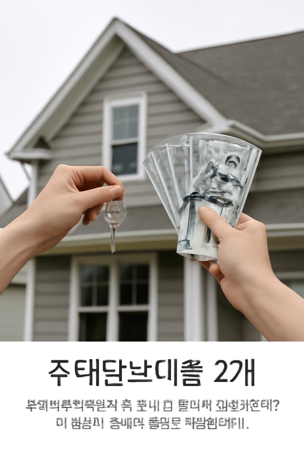 주택담보대출 2개