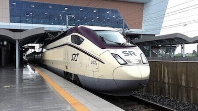 SRT 고속열차 이미지