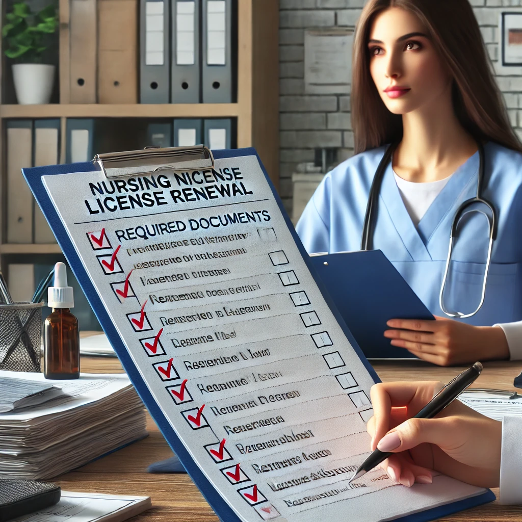 간호사 면허증 발급 갱신 신청방법