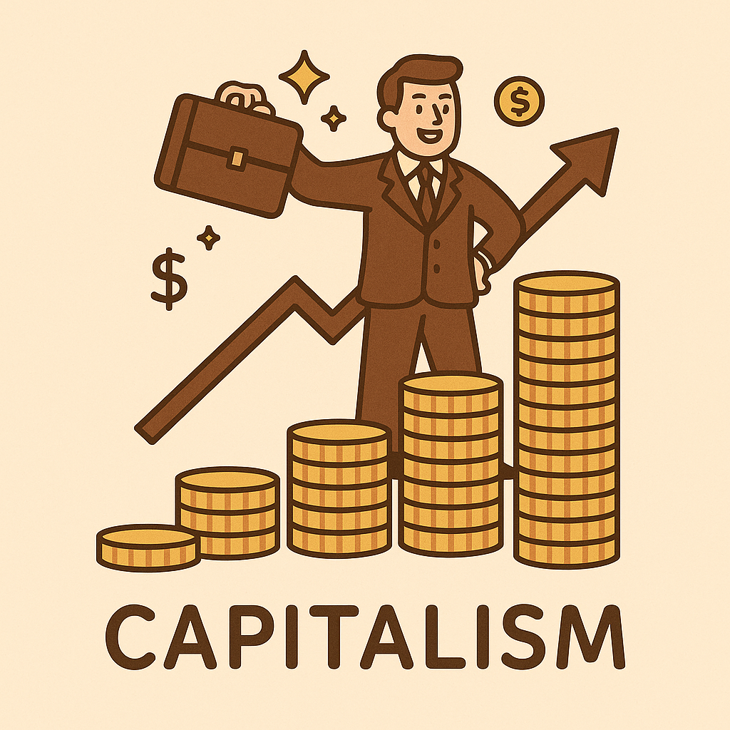 자본주의를 형상화한 그림