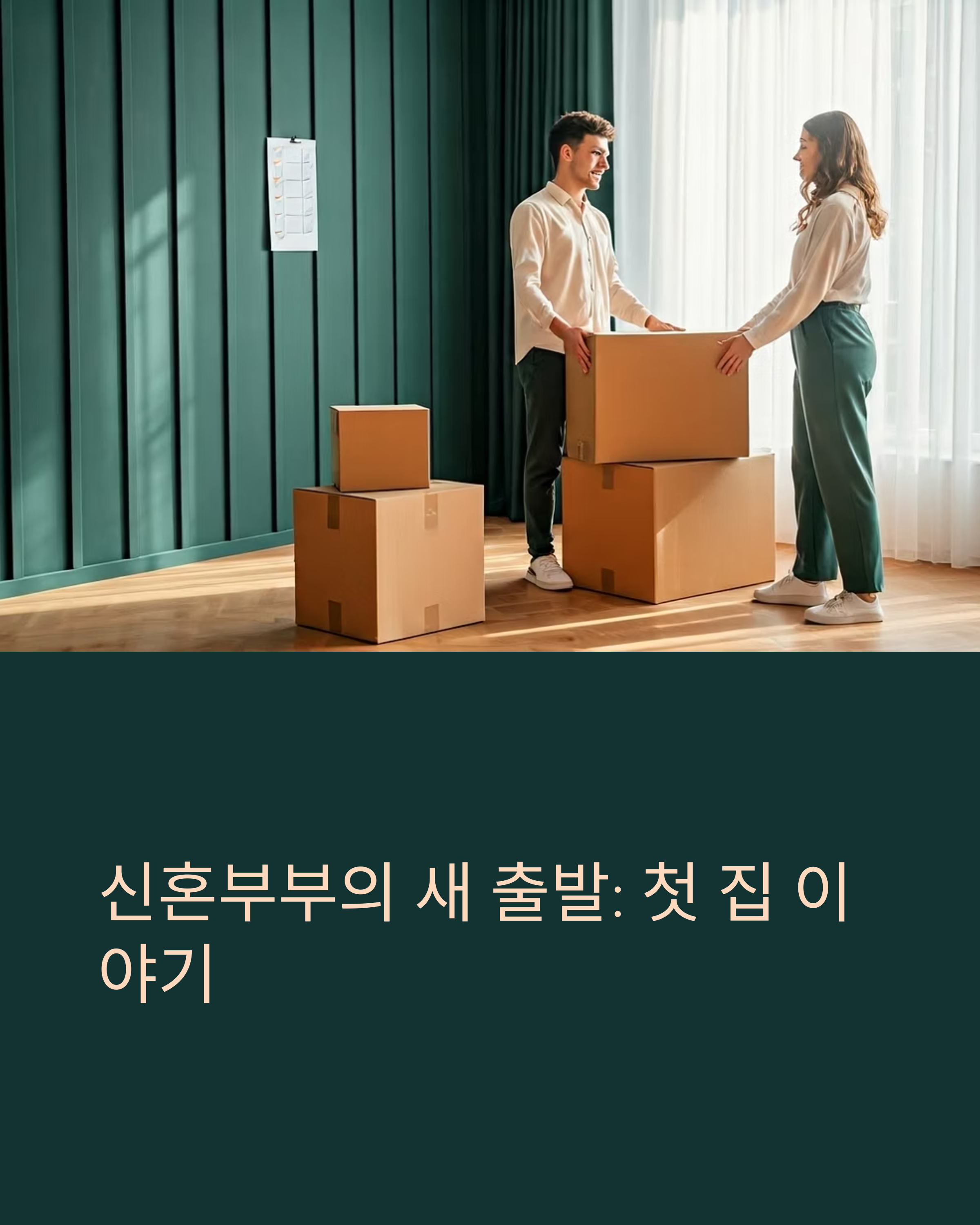 신혼부부의 새출발 이사체크리스트