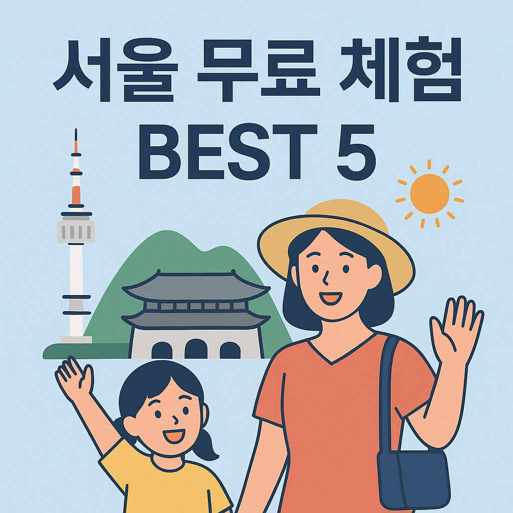 돈 안 들고 서울에서 즐기는 알짜 체험